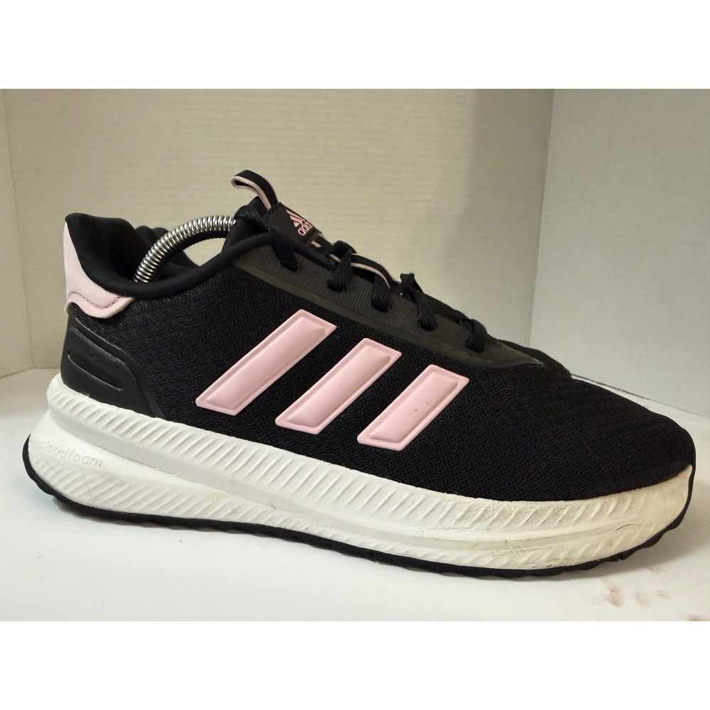 Adidas Cloud foam Tennis Shoes Sneakers Black Pink Size 9 Running Athletic